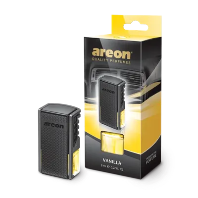 Vůně do auta Areon Car Vanilla Black Edition 8ml