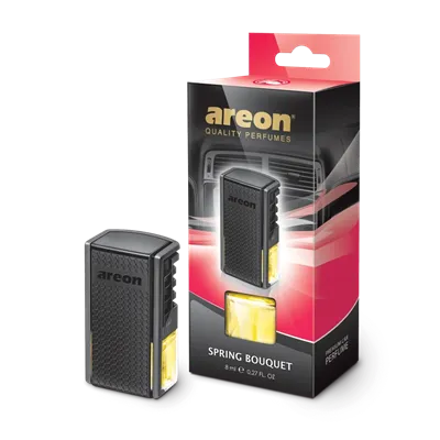 Vůně do auta Areon Car Spring Bouquet Black Edition 8ml