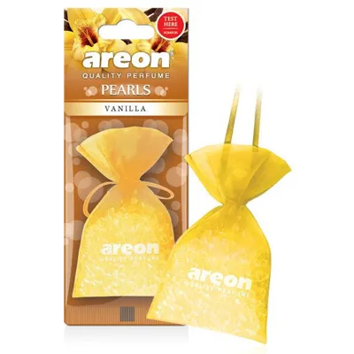 Vůně do auta Areon Pearls Vanilka 30g