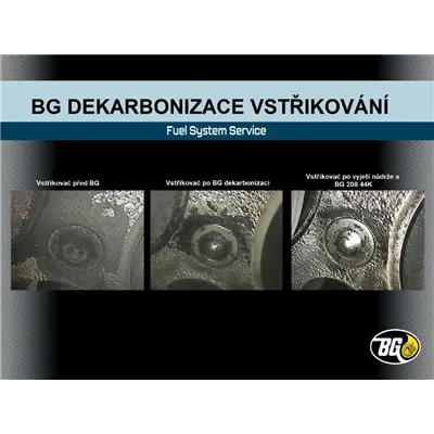 Čistič vstřikovacího systému BG 208 44K Benzin  325 ML