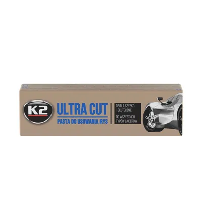 Brusná leštící pasta a odstraňovač škrábanců K2 ULTRA CUT 100g