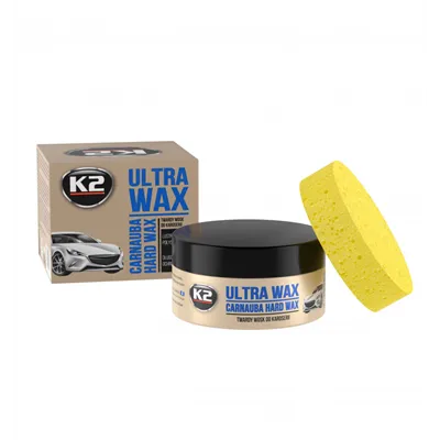 Pasta konzervační na obnovu lesku karoserie + houbička K2 ULTRA WAX 250 G