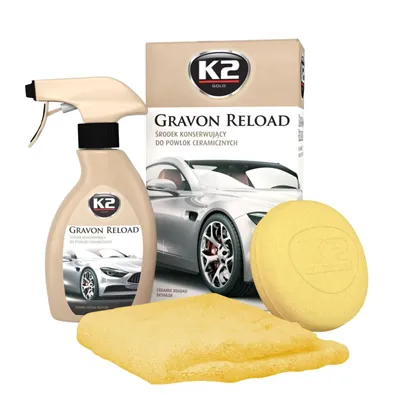 Ošetření keramických nátěrů K2 GRAVON RELOAD 250 ML
