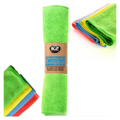 K2 sada utěrek z mikrovlákna 4ks