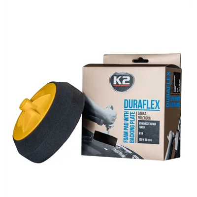 Leštící houba s úchytným talířem K2 DURAFLEX FINISH