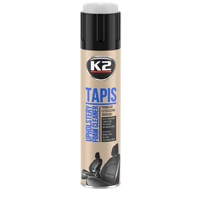 Pěnový čistič textílií ve spreji s kartáčkem K2 TAPIS 600 ML