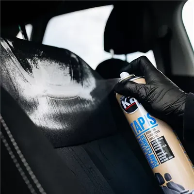 Pěnový čistič textílií ve spreji s kartáčkem K2 TAPIS 600 ML