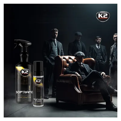 Pěna na čištění kůže K2 SOFRANO FOAM PRO 200ml