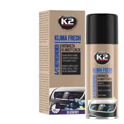 Osvěžovač vzduchu K2 KLIMA FRESH BLUEBERRY 150 ML