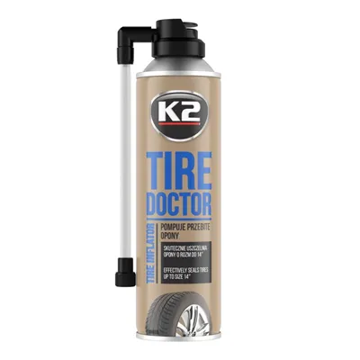 Utěsnění defektu K2 TIRE DOKTOR 400 ML